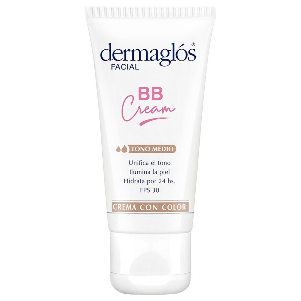 DERMAGLOS CREMA FACIAL BB CREAM TONO MEDIO FPS 30 X 50 GR.